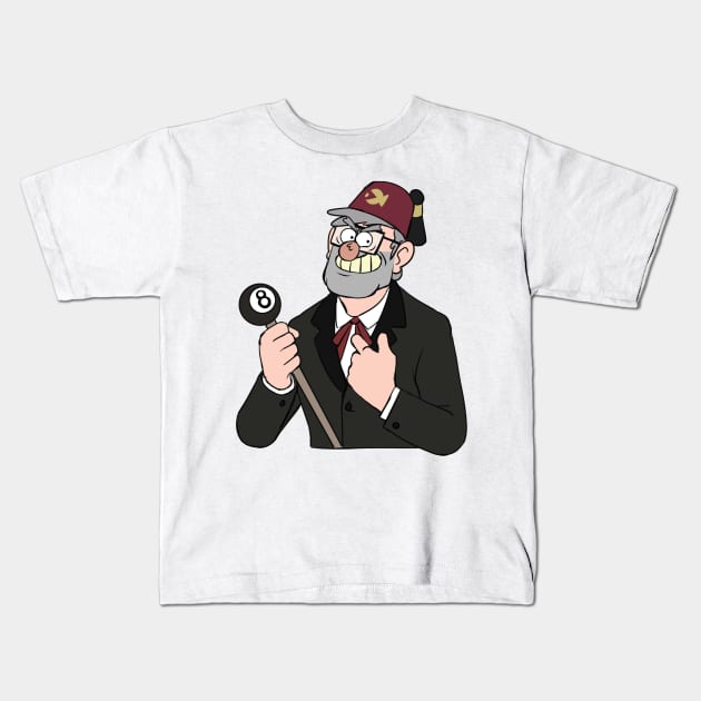 Stan Pines Kids T-Shirt by Julientel89